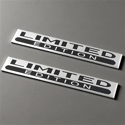 Metal Aluminum Logo Sticker