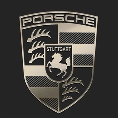 Auto Ocelové kovové nálepky
