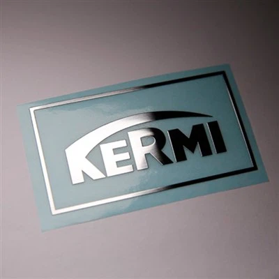 Metal Nickel Logo Label Sticker